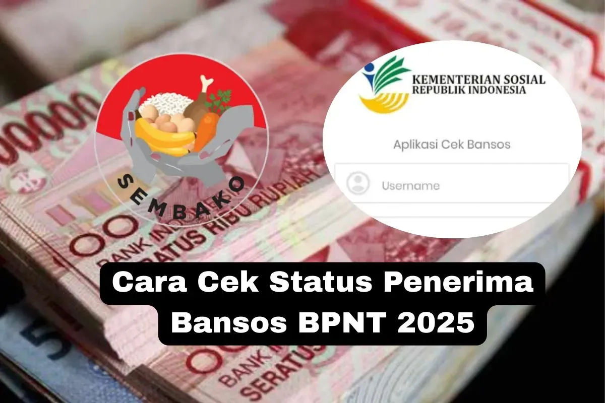 Cara cek status penerima dana bansos BPNT tahap dua lewat situs resmi Kemensos. (Sumber: Poskota/Syania Nurul Lita Baikuni)
