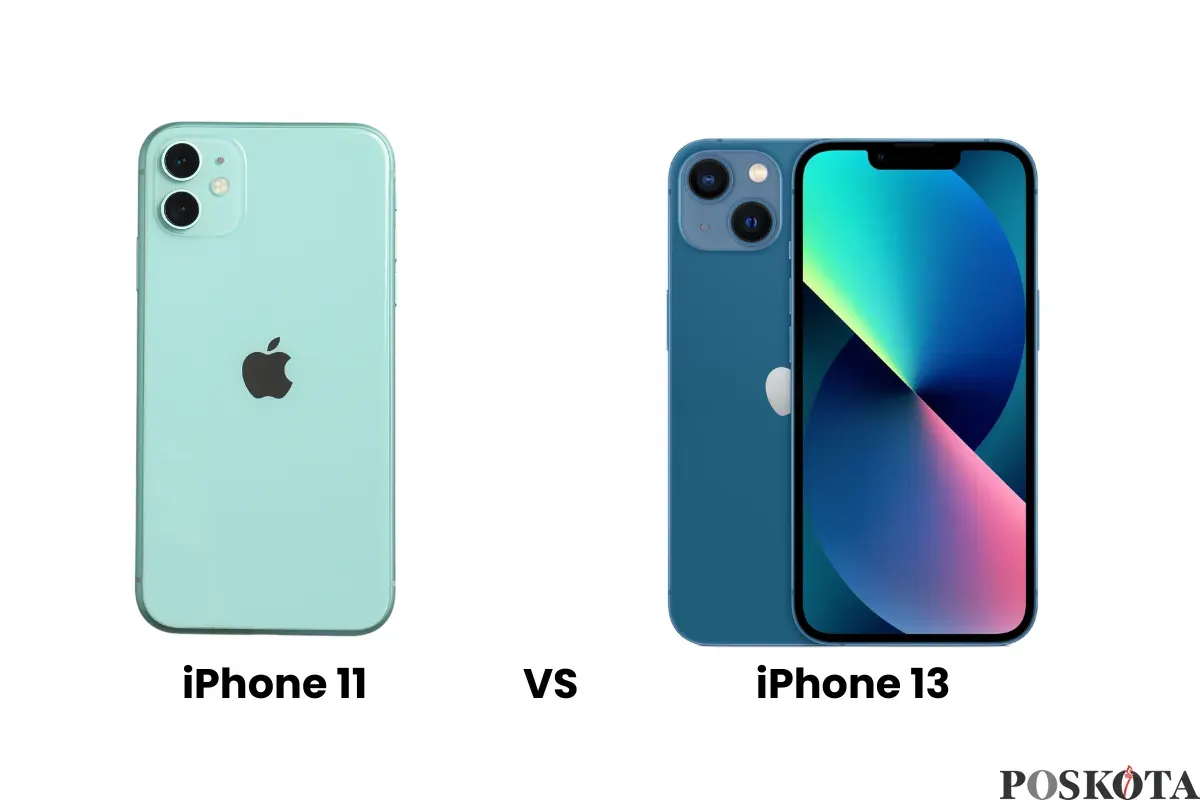 Perbandingan iPhone 11 vs iPhone 13, Masih Worth It Dibeli Tahun 2025? (Sumber: Canva/Edited Muhammad Ibrahim)