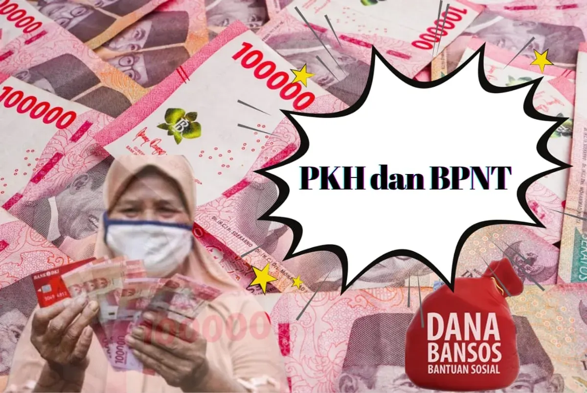 Penyaluran saldo dana bansos PKH dan BPNT tahap 2 2025. (Sumber: Poskota/Risti Ayu Wulansari)
