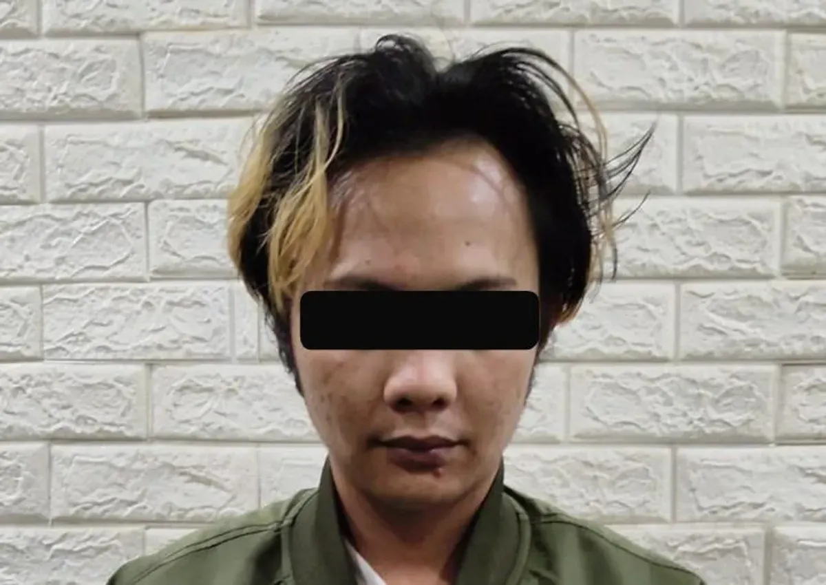 Pelaku perampokan warung Madura di Cempaka Putih, Jakarta Pusat berinisial GD alias Geger. (Sumber: Dok. Humas Polres Metro Jakarta Pusat)