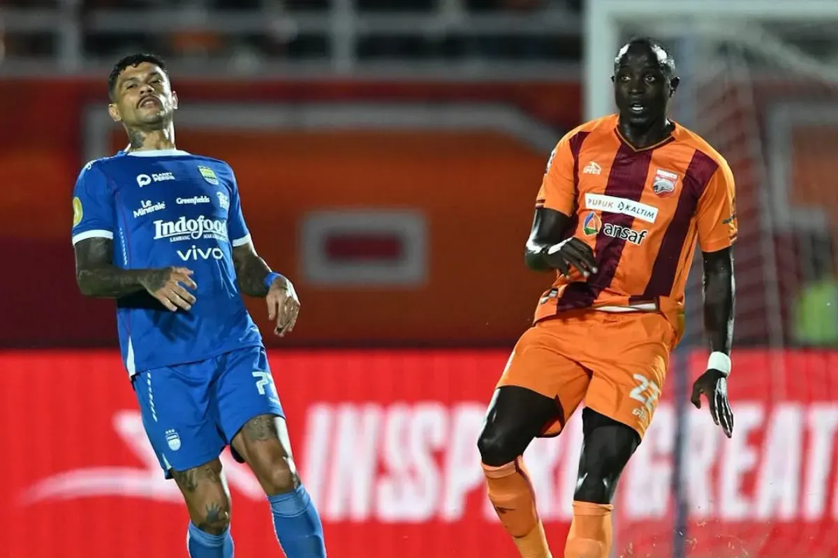 Hasil pertandingan pekan ke-28 Liga 1 2024-25 antara Borneo FC melawan Persib. (Foto: Instagram/@borneofc.id)