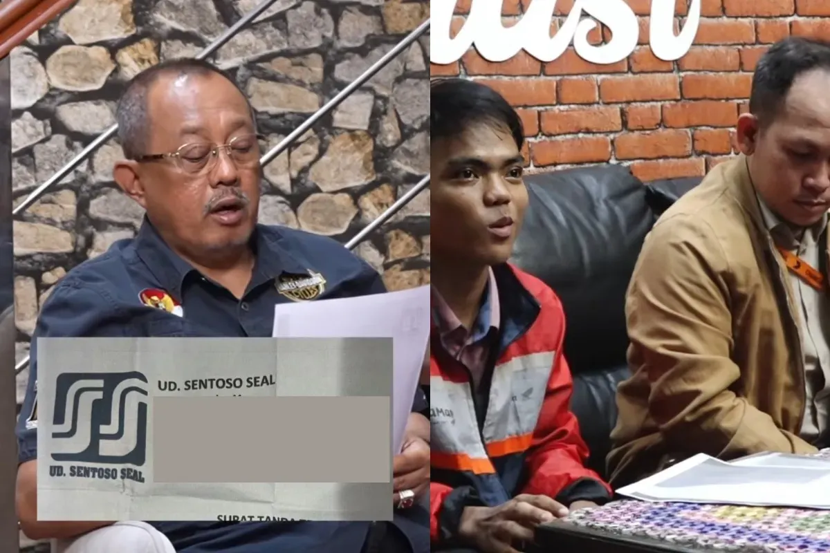 Korban penahanan ijazah karyawab di UD Sentoso Seal, Surabaya bertambah (Sumber: TikTok/@cakj1)