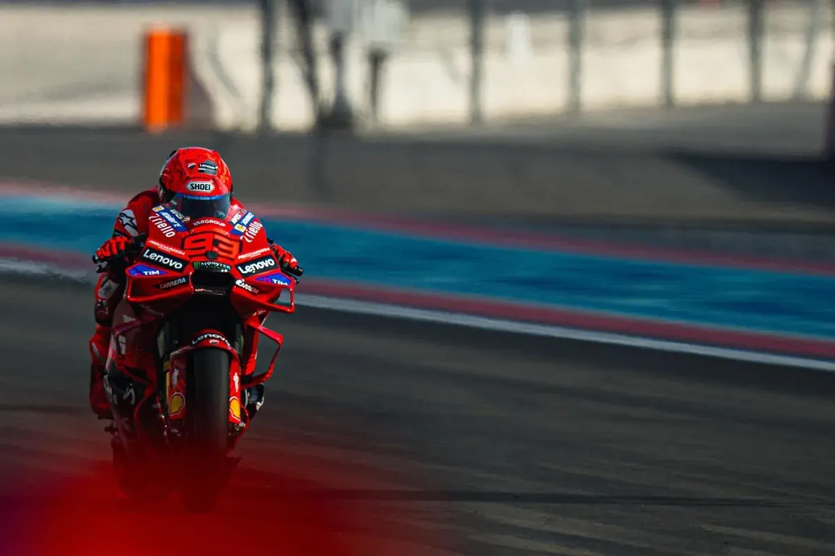 Marc Marquez. (Sumber: Instagram @ducaticorse)