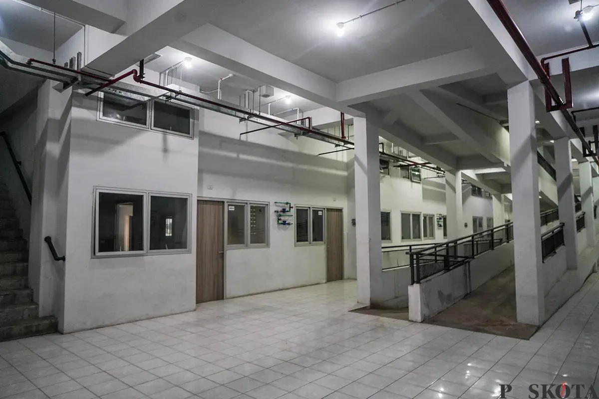 Suasana Rumah Susun Sederhana Sewa (RUSUNAWA) Kampung Bayam, Jakarta Utara, Sabtu, 12 April 2025. (Sumber: Poskota/Bilal Nugraha Ginanjar)