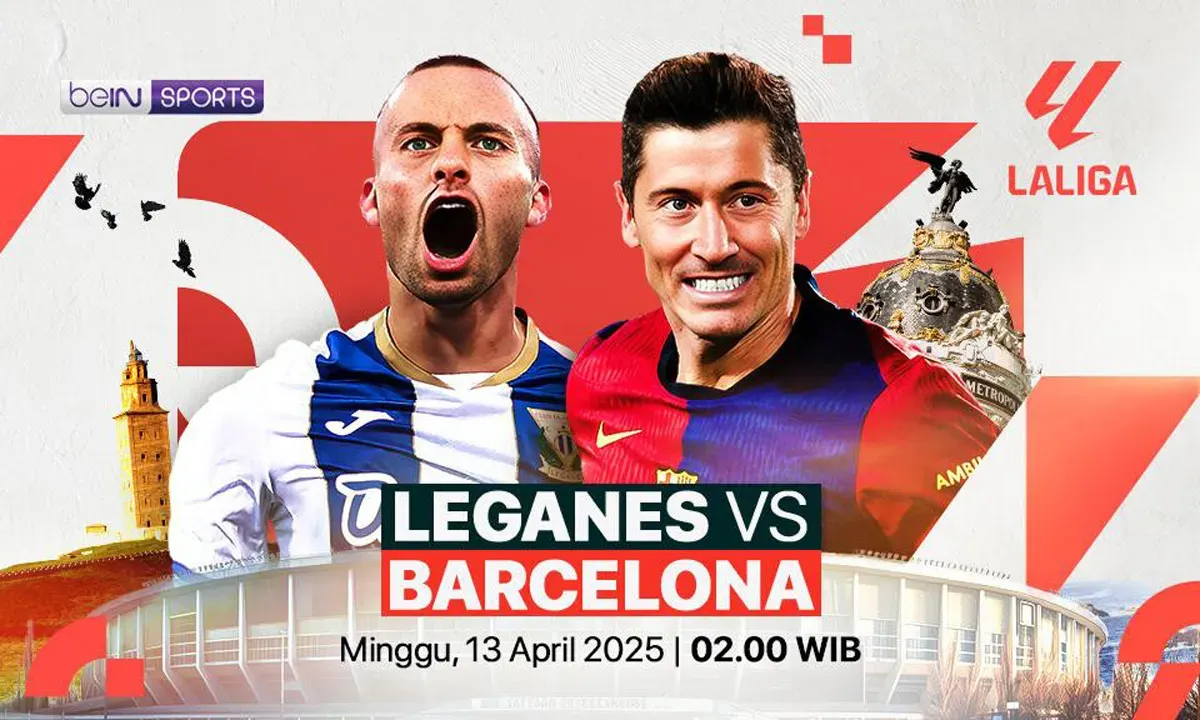 Link live streaming Leganes vs Barcelona. (Sumber: Vidio)