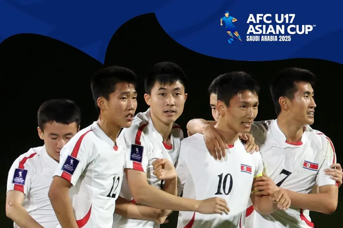 Timnas Korea Utara U-17 dicurigai sengaja kebobolan di menit-menit akhir saat hadapi Oman demi menghindari pertemuan dengan Korea Selatan. (Sumber: Instagram @afcasiancup)
