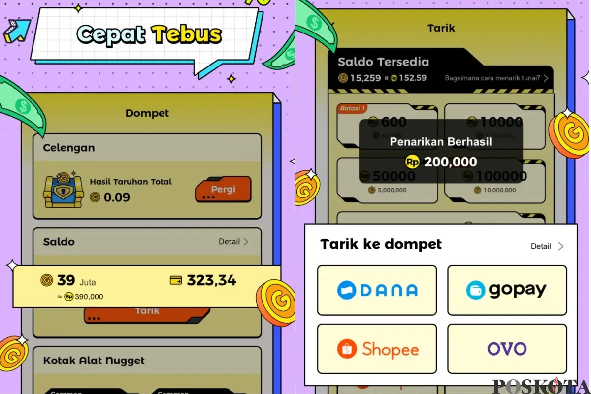 Klaim Saldo DANA Ratusan Ribu Hari Ini 2 Mei 2025 Langsung ke Dompet Elektronik (Sumber: PlayStore/Wild Cash)
