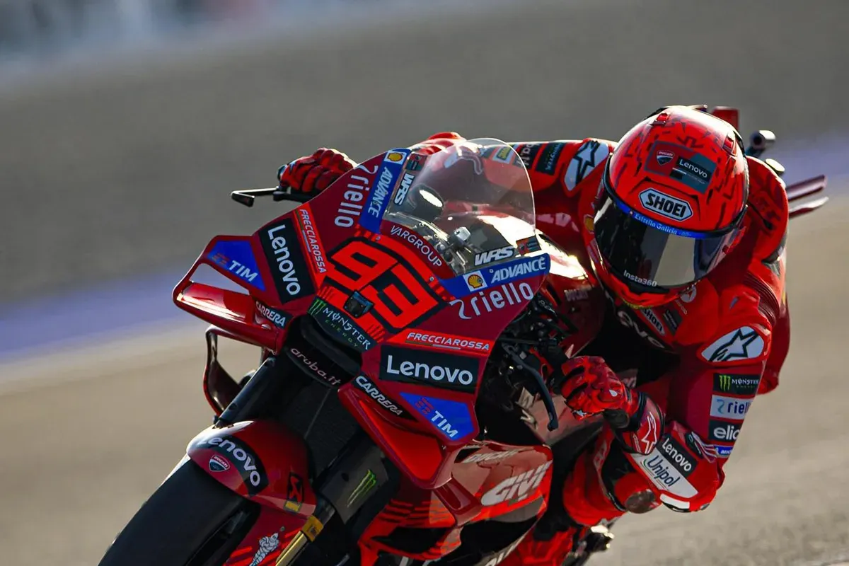 Marc Marquez juara MotoGP Qatar 2025. (Sumber: Instagram @ducaticorse)