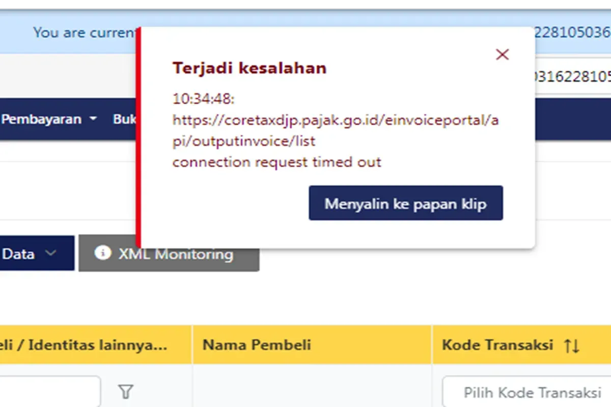 Netizen di media sosial X kembali keluhkan sistem Coretax yang dinilai belum ada perubahan sejak awal diluncurkan. (Sumber: X/@seuriyan922)