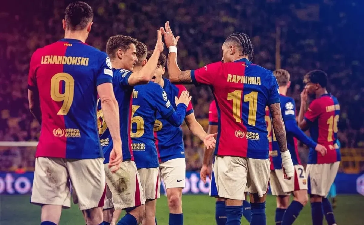 Barcelona tetap berhak melaju ke semifinal Liga Champions meski menelan kekalahan dari Aston Villa. (Foto: Instagram/@fcbarcelona)
