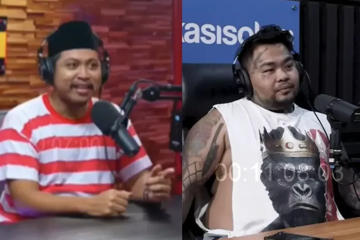 King Abdi saat mengungkap kisah kelam di balik bisnis bebek viral yang kini menuai sorotan publik. Begini klarifikasinya dari Tretan Muslim. (Sumber: Youtube/@kasisolusi)