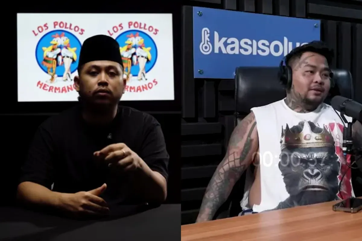 Klarifikasi Tretan Muslim soal resep Bebek Carok (Sumber: YouTube/Tretan Universe dan Kasisolusi)