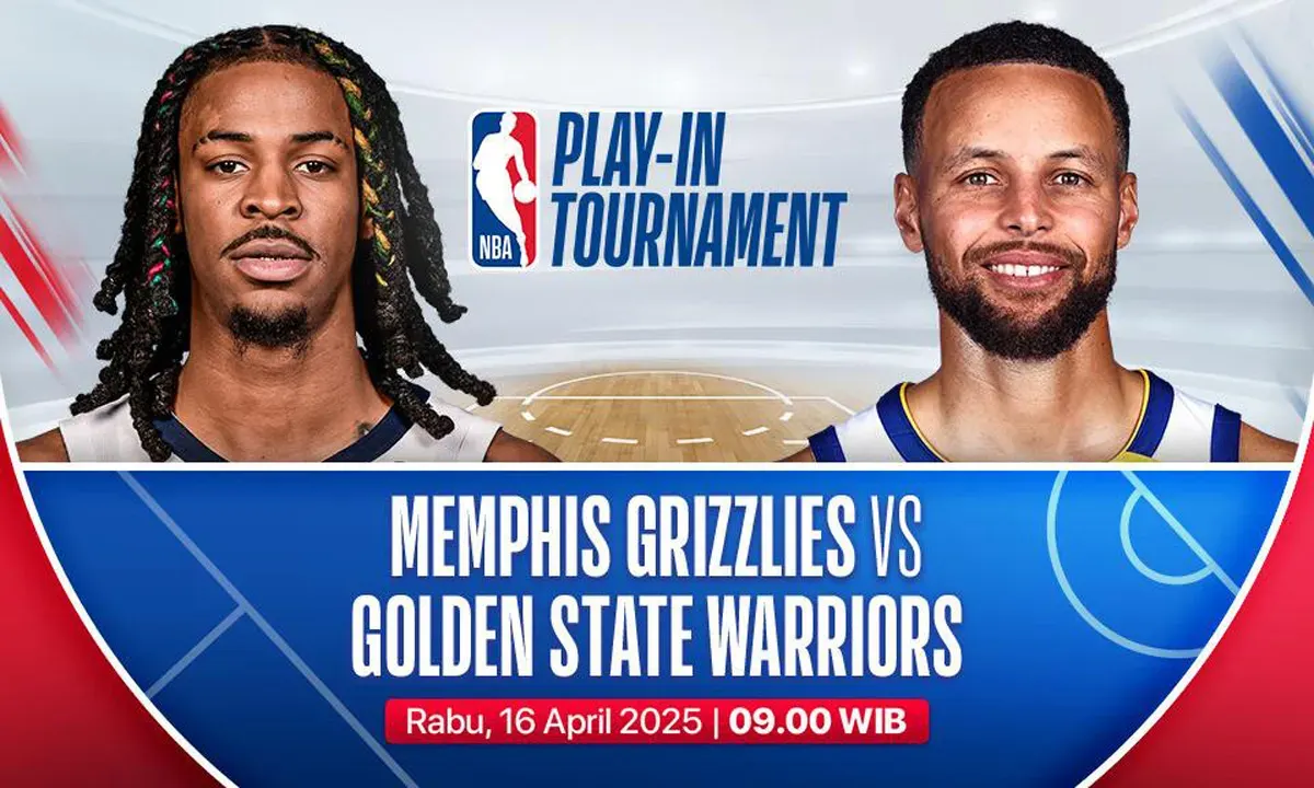 Link live streaming Golden State Warriors vs Memphis Grizzlies. (Sumber: Vidio)
