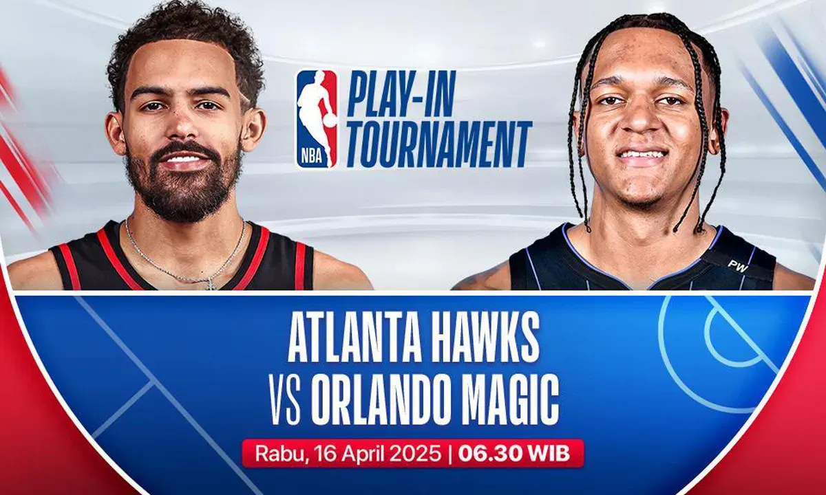 Link live streaming Orlandi Magic vs Atlanta Hawks. (Sumber: Vidio)