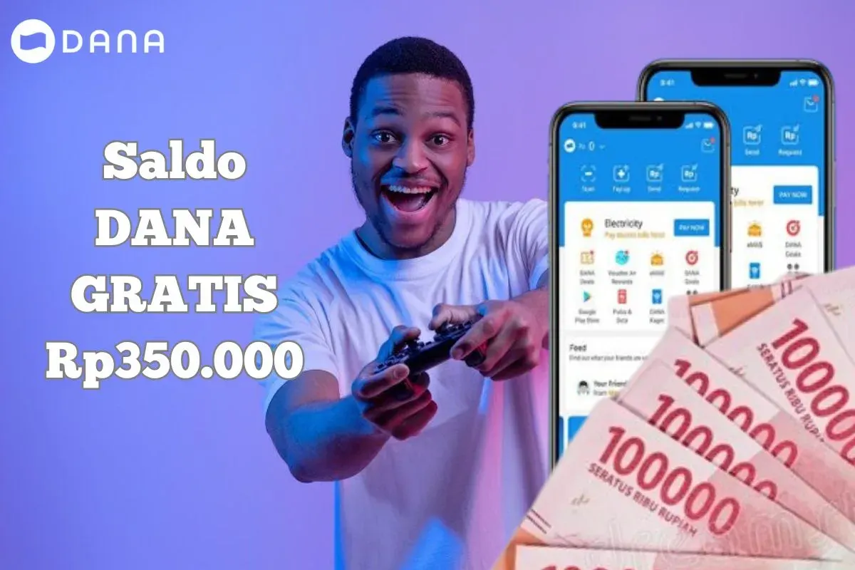 Aplikasi penghasil uang yang terbukti membayar saldo DANA Gratis Rp350.000. (Sumber: Poskota/Syania Nurul Lita Baikuni)