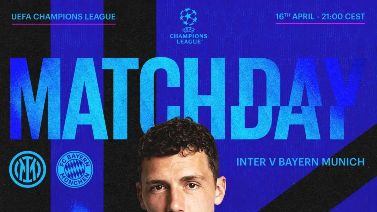 Saksikan live streaming antara Inter Milan vs Bayern Munchen di babak perempat final leg kedua Liga Champions 2024/2025 (Sumber: Instagram @inter)
