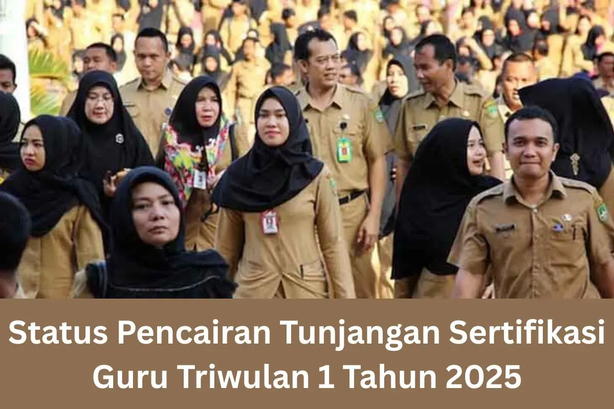 Update terbaru TPG Triwulan 1 2025. (Sumber: Poskota/Arip Apandi)