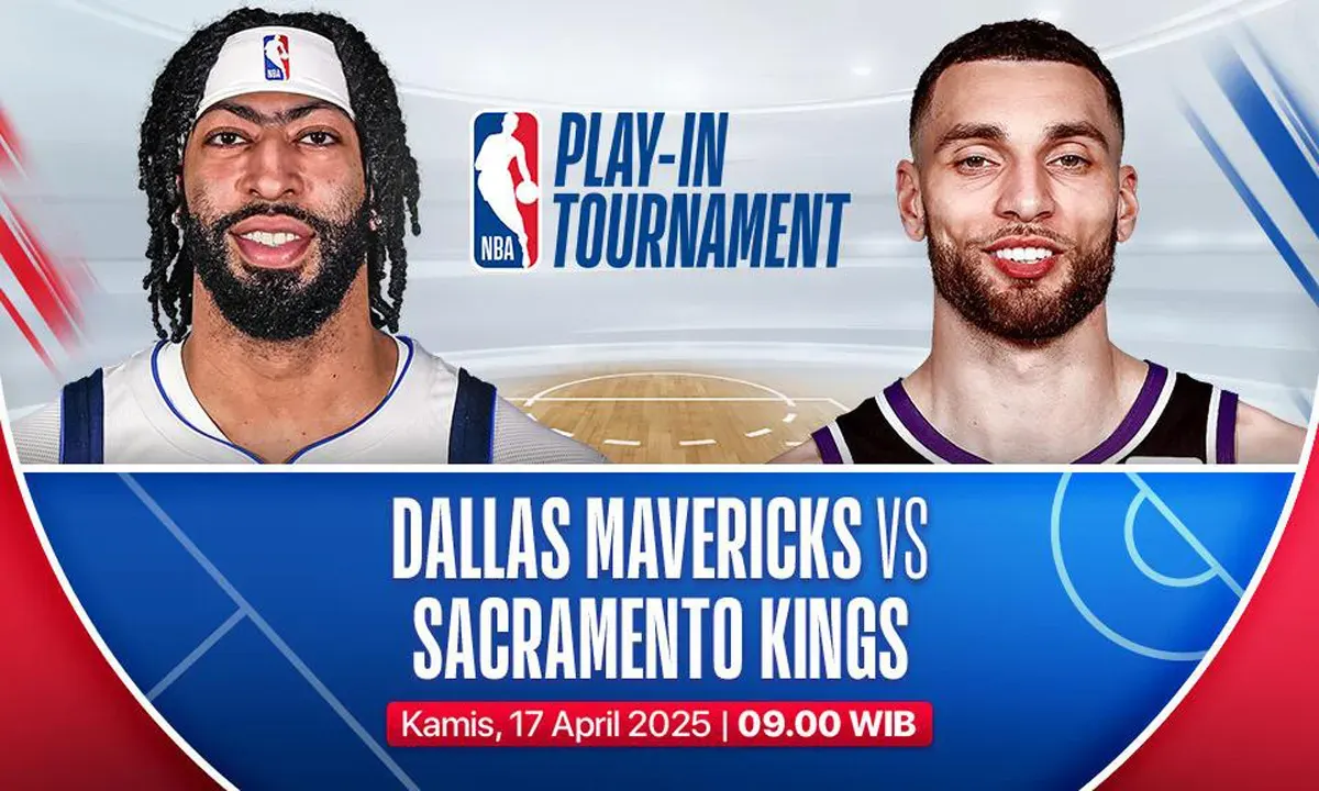 Link live streaming Sacramento Kings vs Dallas Mavericks. (Sumber: Vidio)