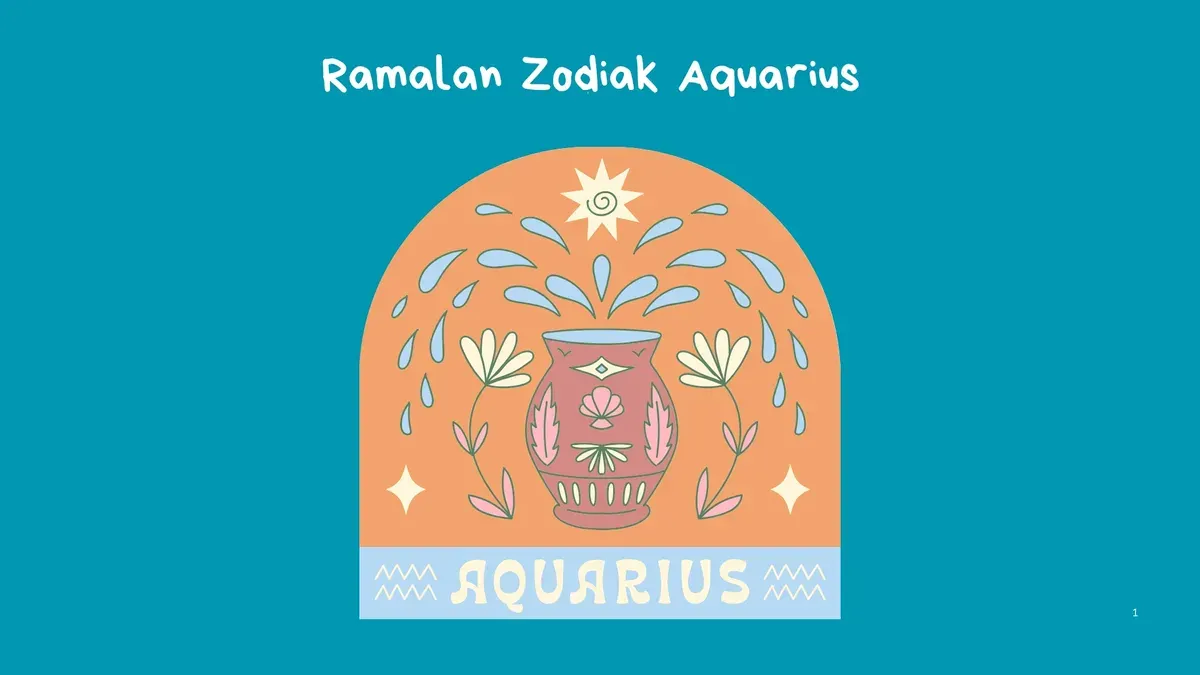 Ramalan zodiak Aquarius 17 April 2025. (Canva)