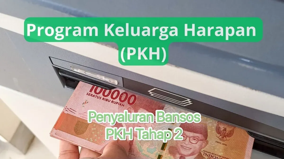 Pencairan bansos PKH tahap 2 periode April-Juni 2025 segera cair. (Canva)