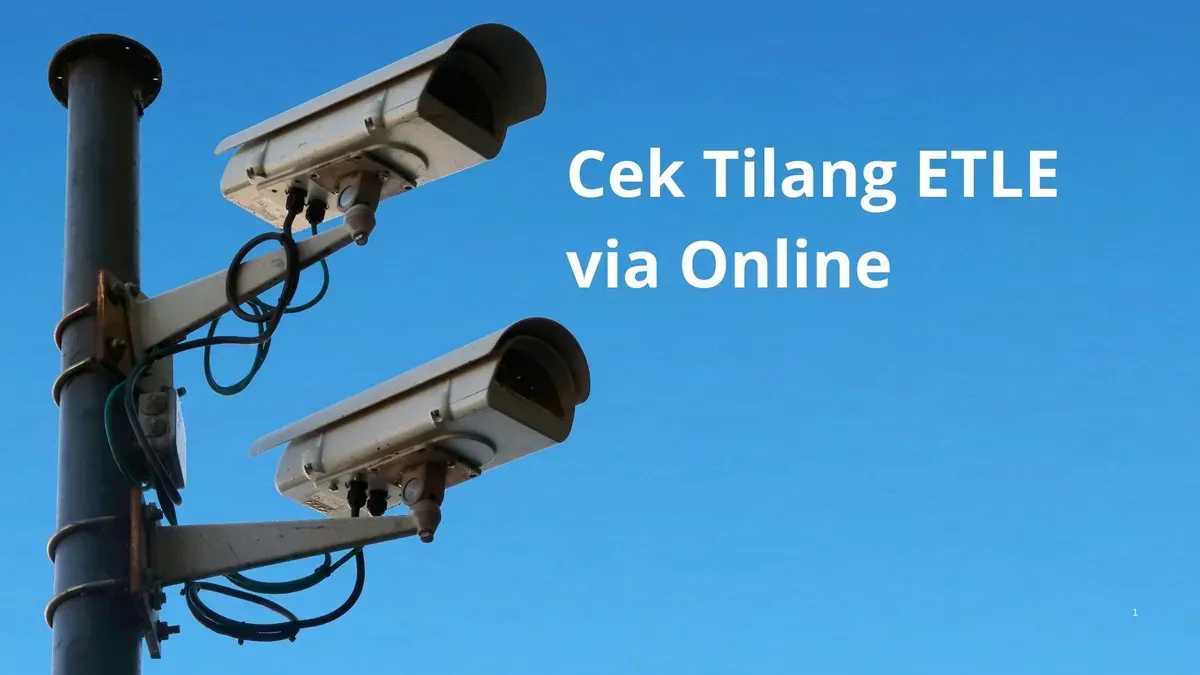 Cara cek tilang ETLE via online. (Canva)