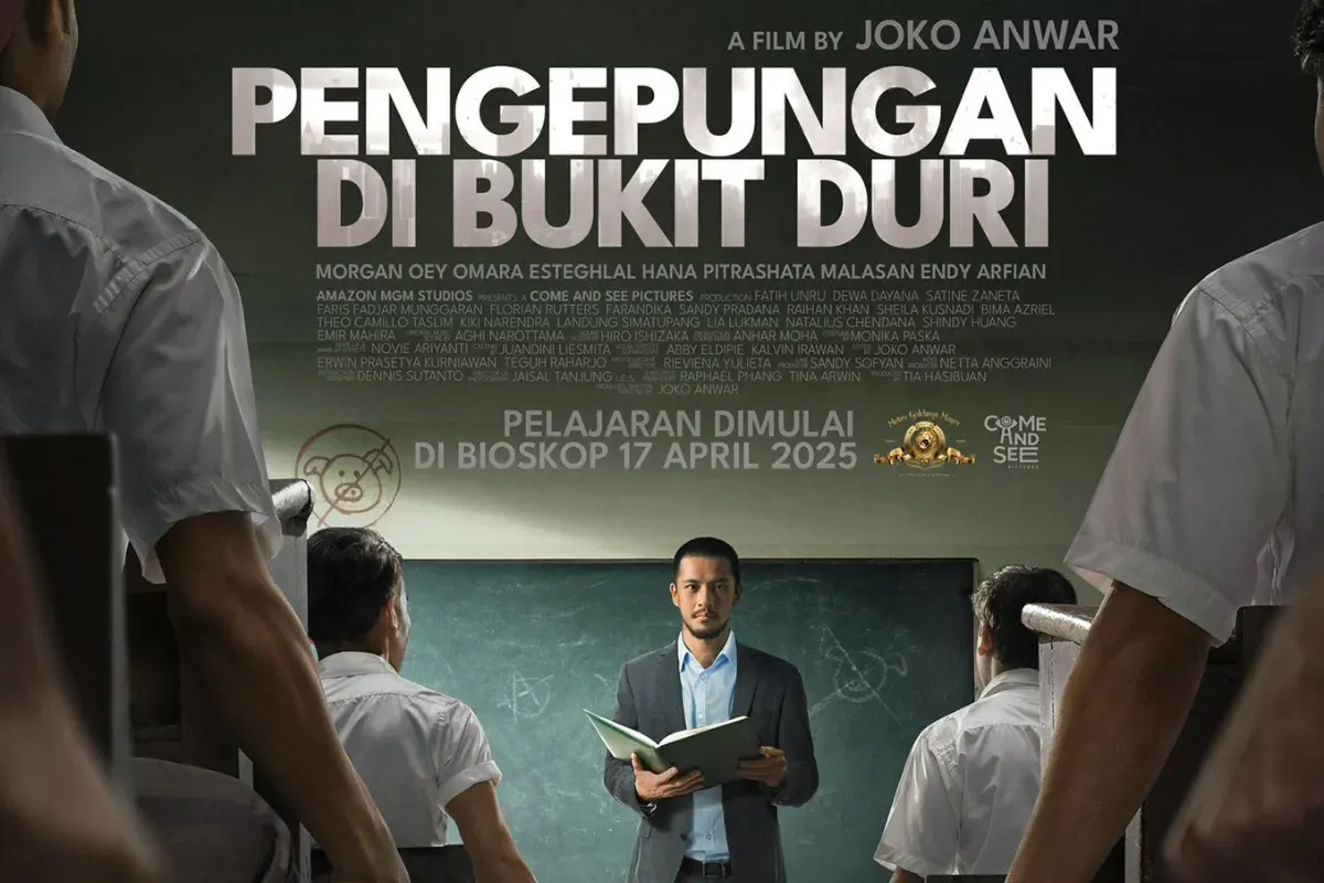 Poster film Pengepungan di Bukit Duri. (Sumber: X/@TarizSolis)