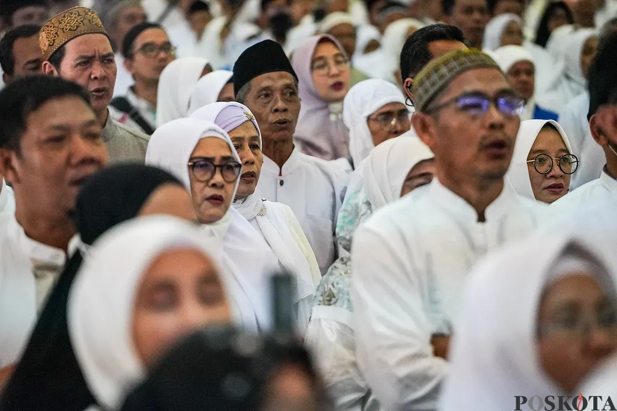 Ilustrasi calon jemaah haji. (Sumber: Poskota/Bilal Nugraha Ginanjar)