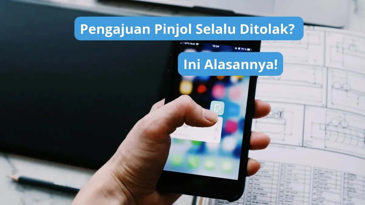 Alasan pengajuan pinjol selalu ditolak. (Canva)