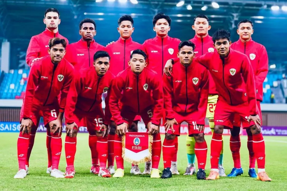 Potret para pemain Timnas Indonesia U-17. (Sumber: Instagram/evandraflorastaa)