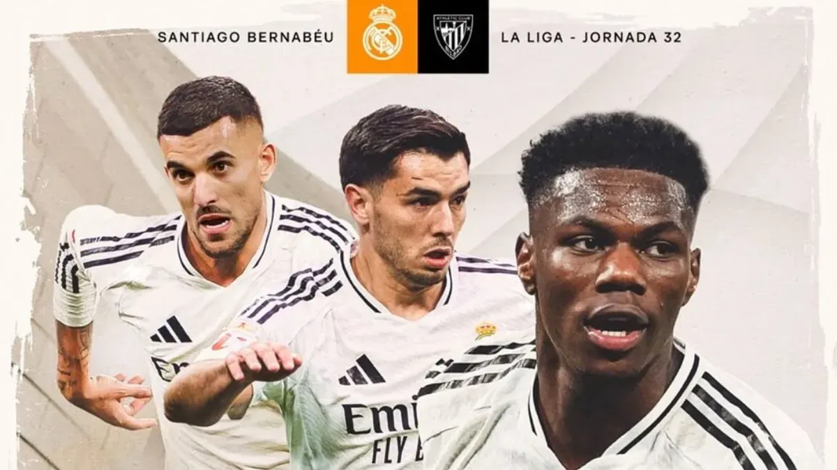 Tonton live streaming Real Madrid vs Bilbao di pekan ke-32 La Liga 2024/2025 (Sumber: Instagram @realmadrid)