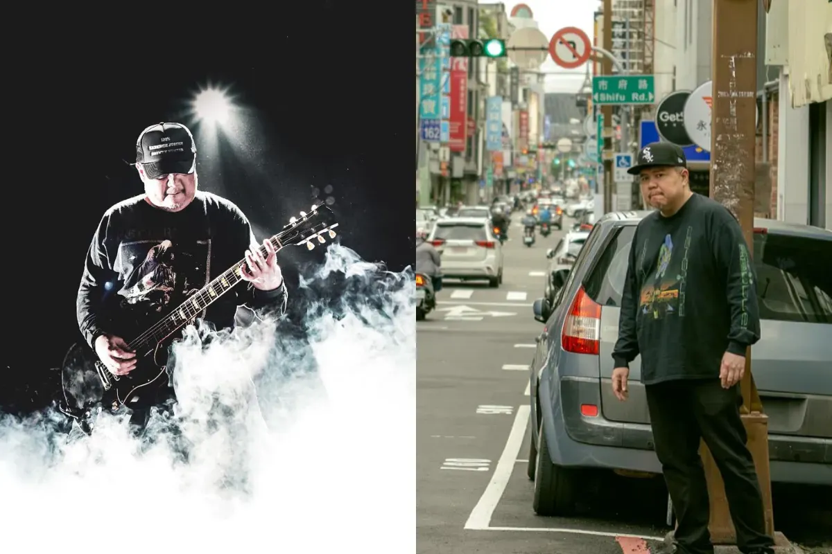 Potret gitaris Seringai, Ricky Siahaan yang meninggal dunia saat menjalani tur Seringai Wolves of Asia Tour. (Sumber: Instagram/@seringai dan @rickysiahaan)