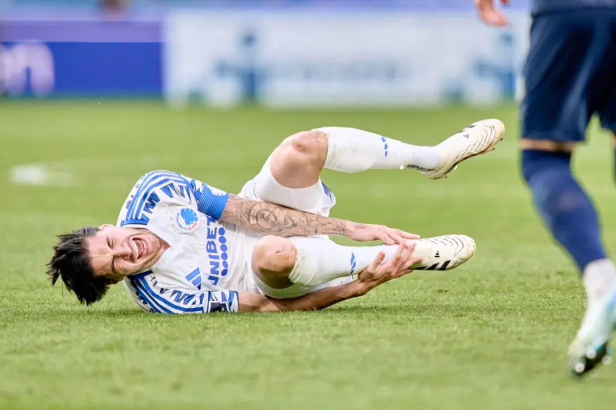 Potret Kevin Diks yang mengalami cedera. (Sumber: X/@SpieltagIndo)