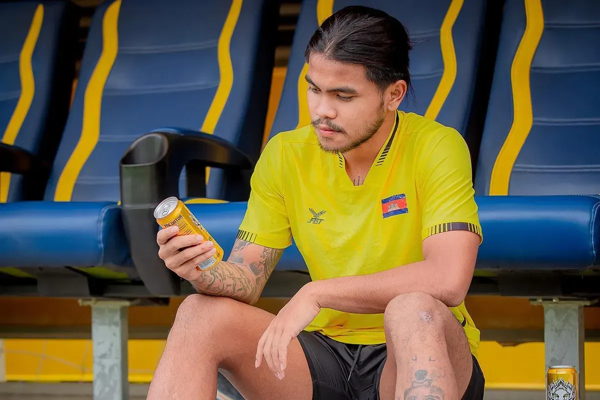 Tes Sambath, pemain Timnas Kamboja meninggal dunia setelah mengalami kecelakaan fatal. (Sumber: Instagram @tessambath)