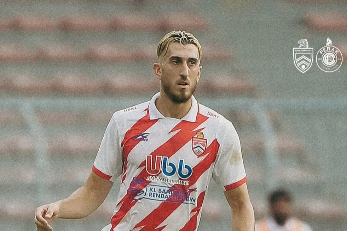 Giancarlo Gallifuoco, bek yang dikabarkan diminati Persib Bandung. (Sumber: Facebook Kuala Lumpur City FC)