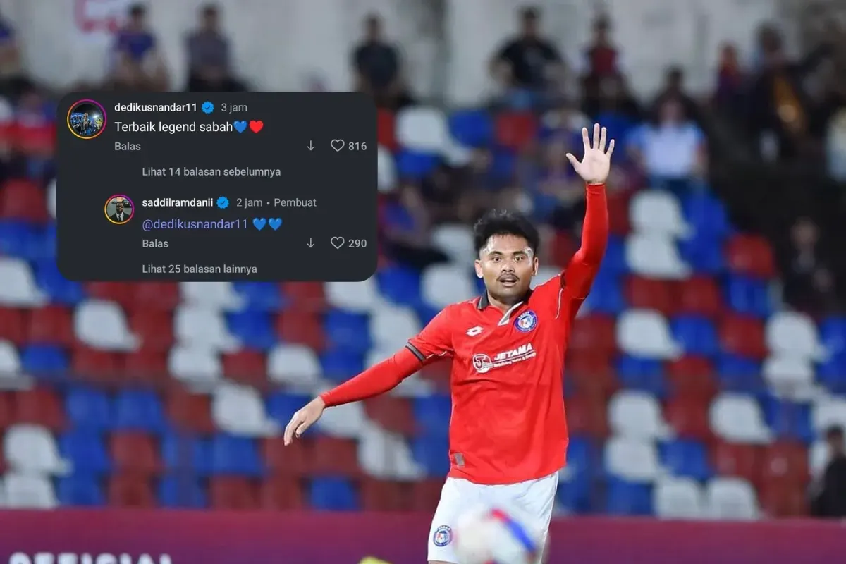 Saddil Ramdani pamit dari Sabah, gabung ke Persib musim depan. (Sumber: Instagram/@saddilramdanii)