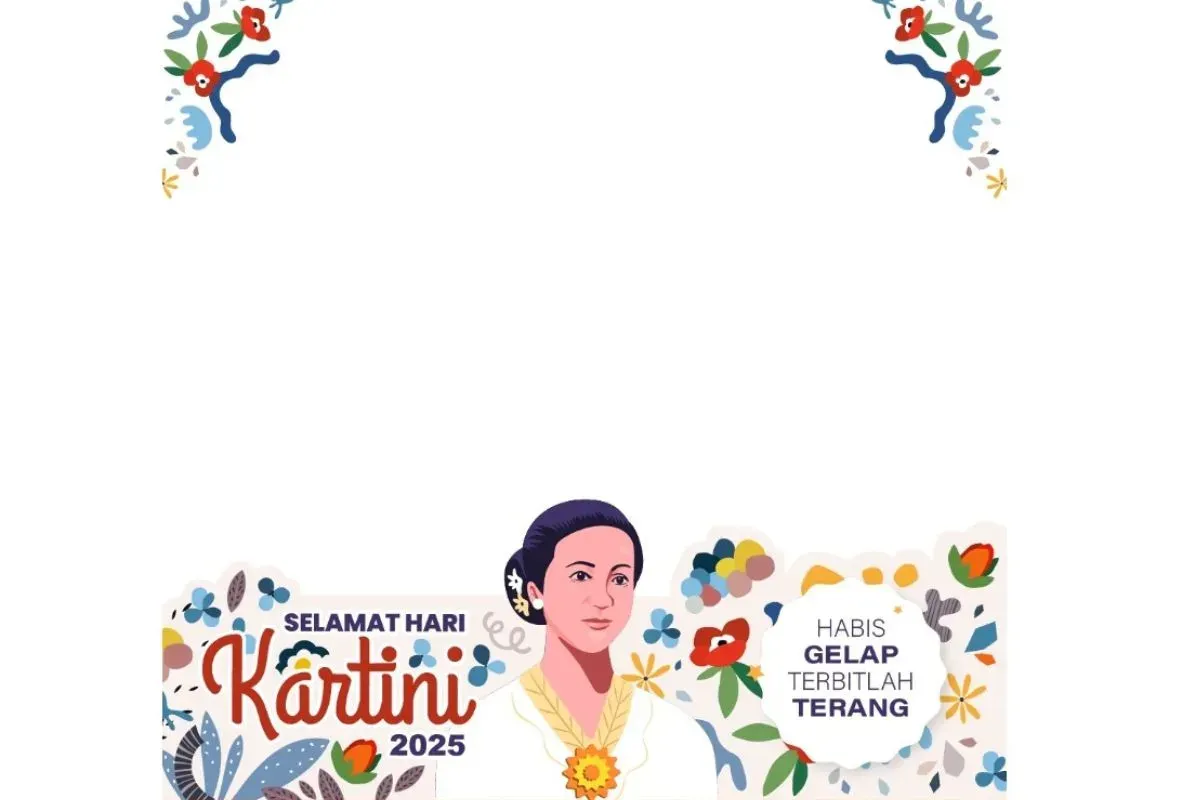 Link twibbon Hari Kartini 2025 gratis (Sumber: bingkai.id)