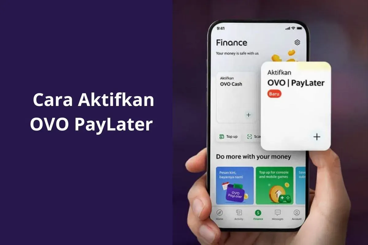 Cara mudah aktifkan OVO PayLater. (Sumber: Dok/grab.com)