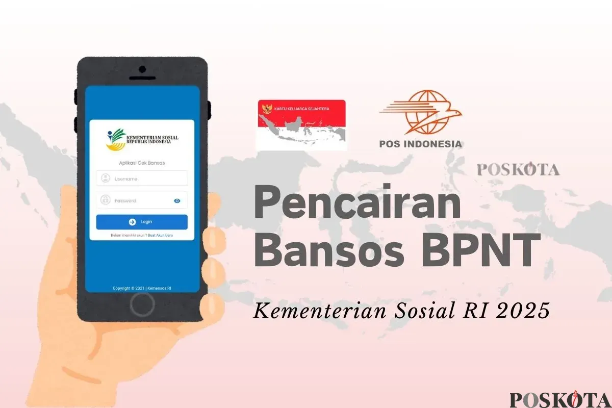 Pemerintah mulai mencairkan BPNT 2025 secara rapel untuk 3 bulan sekaligus. (Sumber: Poskota/Della Amelia)