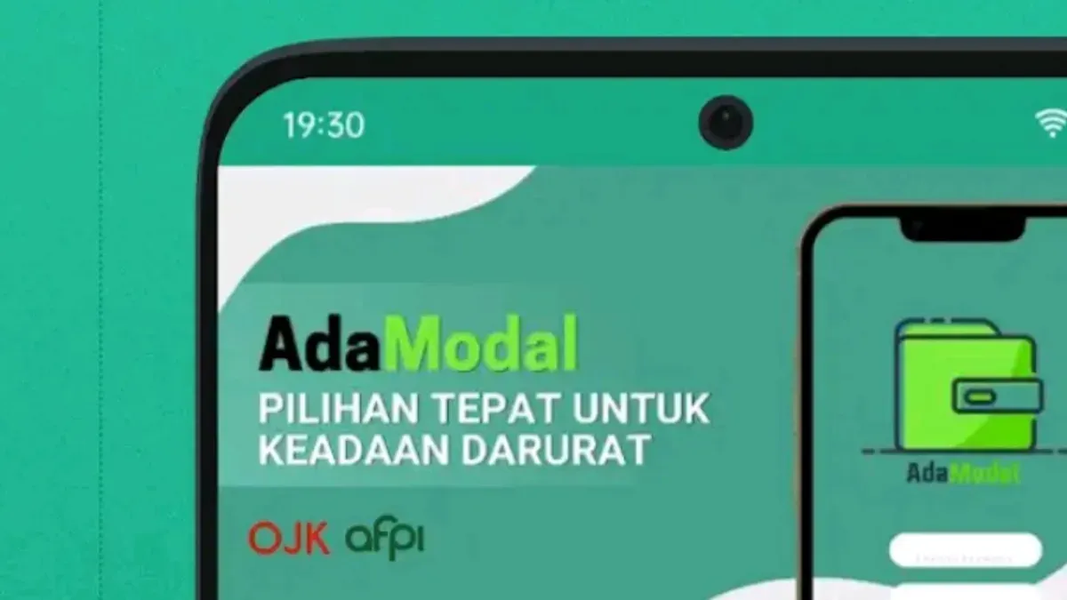 Tampilan aplikasi pinjol Ada Modal. (Sumber: Play Store)
