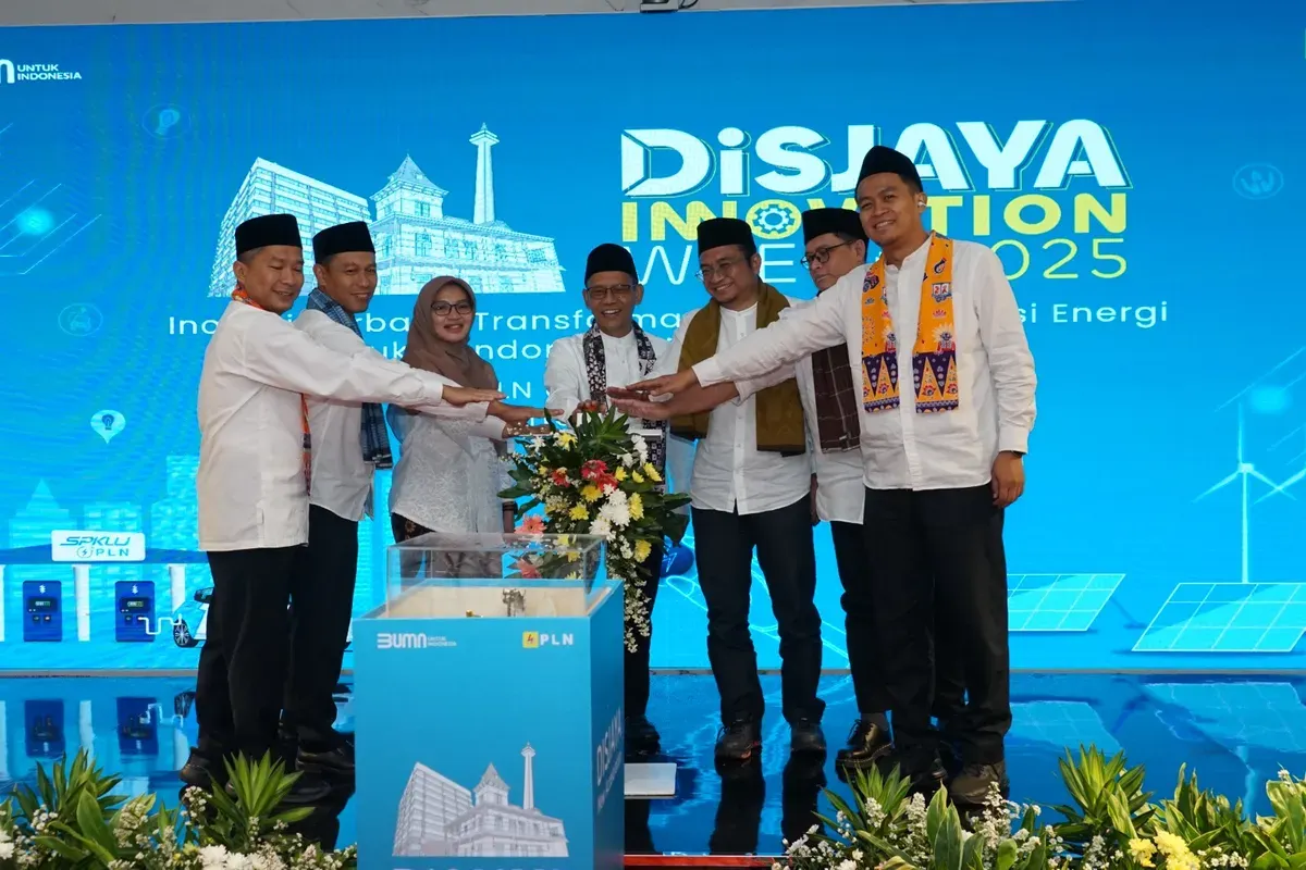 Peresmian pembukaan Disjaya Innovation Week 2025 yang akan dilaksanakan pada tanggal 21-28 April 2025. (Sumber: Dok. PLN UID Jaya)