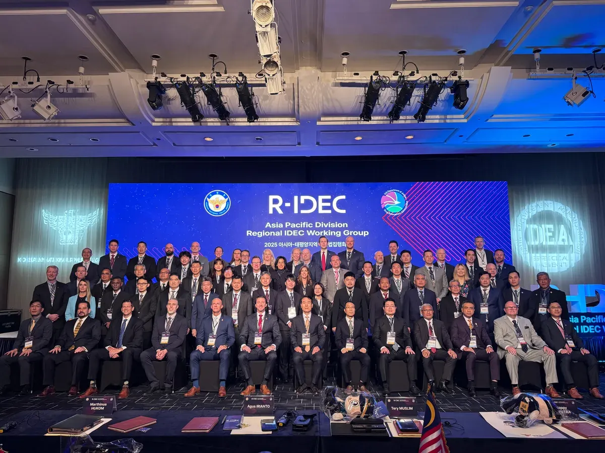 BNN RI hadir dalam acara Asia Pacific Division Regional IDEC Working Group yang berlangsung di The Westin Josun Busan, Korea Selatan.