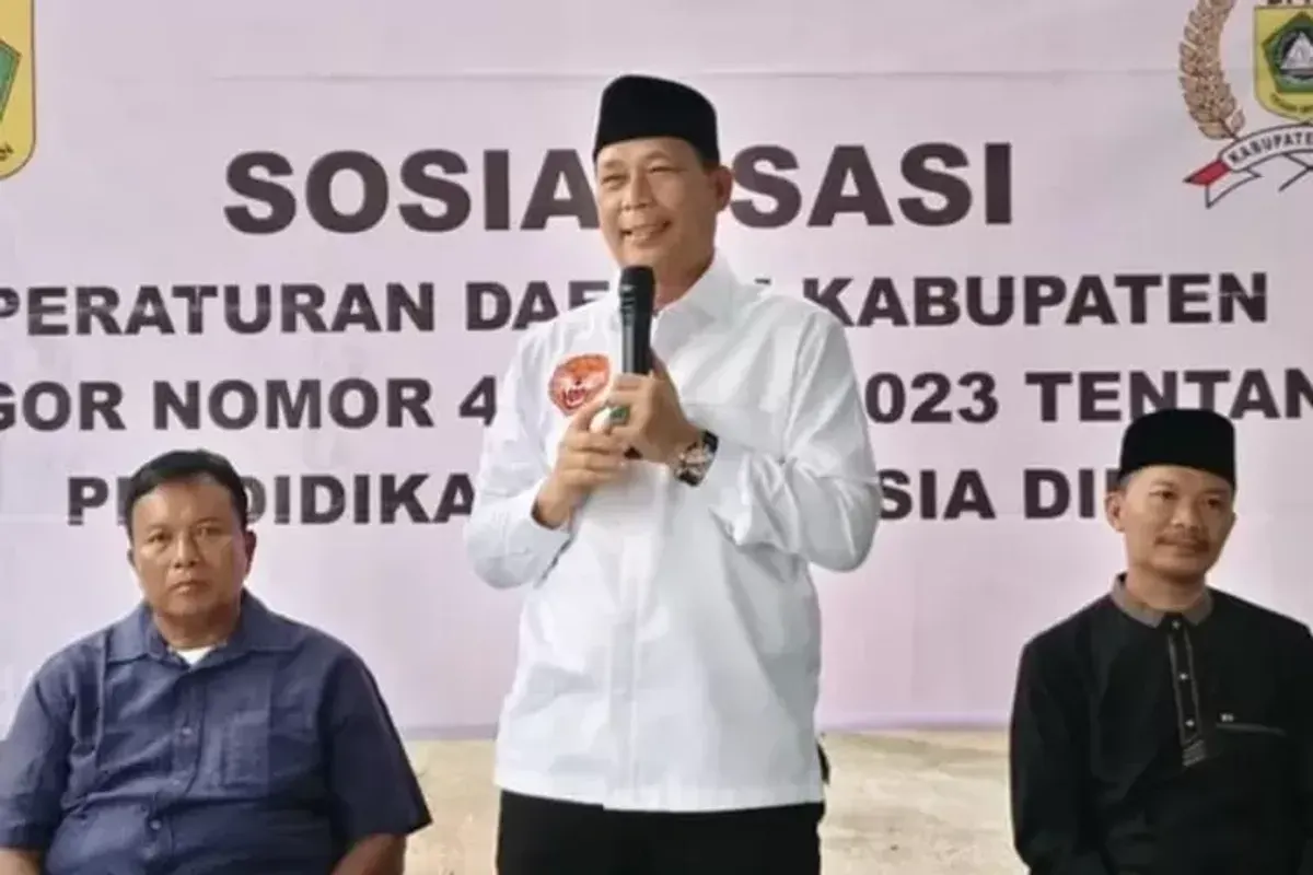 Wakil Ketua DPRD Kabupaten Bogor, Junaidi Samsudin. (Sumber: Dok. Pribadi)