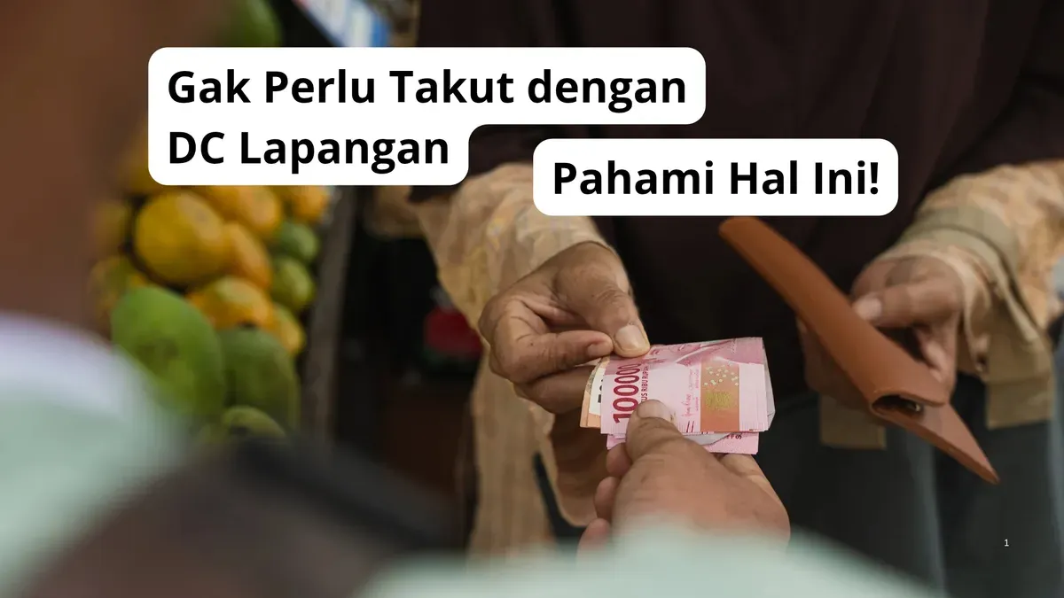 Galbay di aplikasi daring atau pindar risiko akan didatangi oleh pihak DC lapangan. (Canva)
