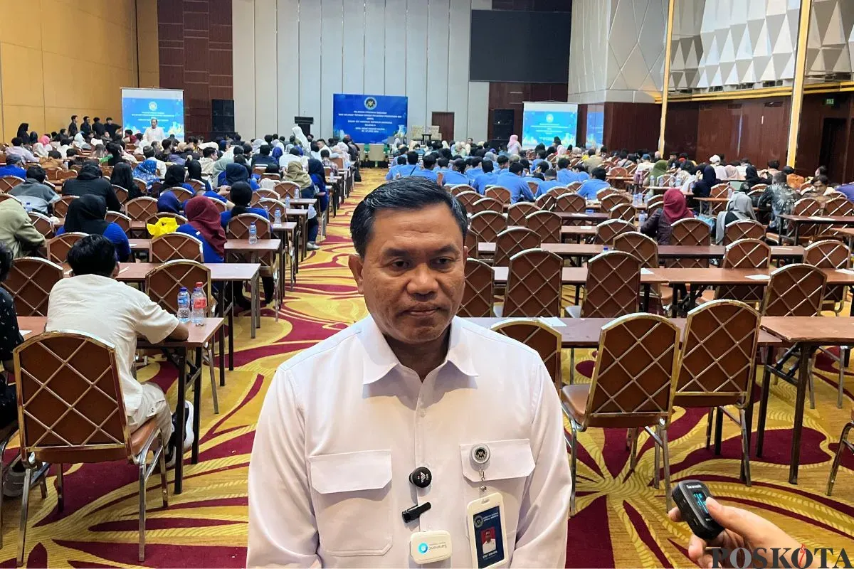 Pelatihan penjamah makanan SPPG oleh Badan Gizi Nasional di Hotel Grand Paragon, Jakarta Barat, Sabtu, 26 April 2025. (Sumber: Poskota/Pandi Ramedhan)