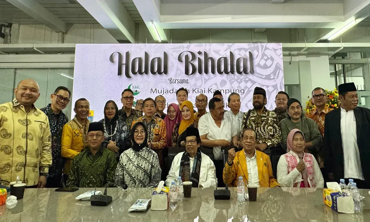 Acara Halal Bihalal Mujahadah Kiai Kampung di Atamimi Palace, Malang, Jawa Timur, Minggu, 27 April 2025. (Sumber: Dok. MMK)