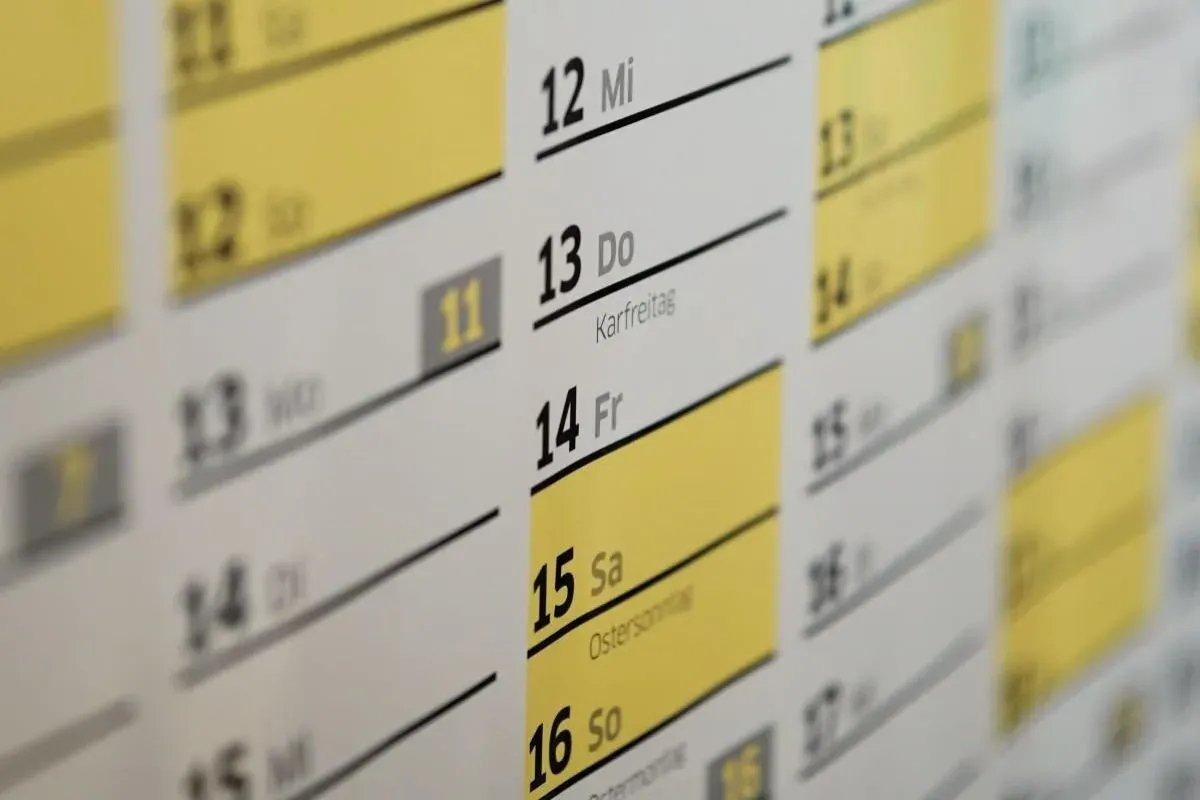 Ilustrasi kalender. (Sumber: PxHere)