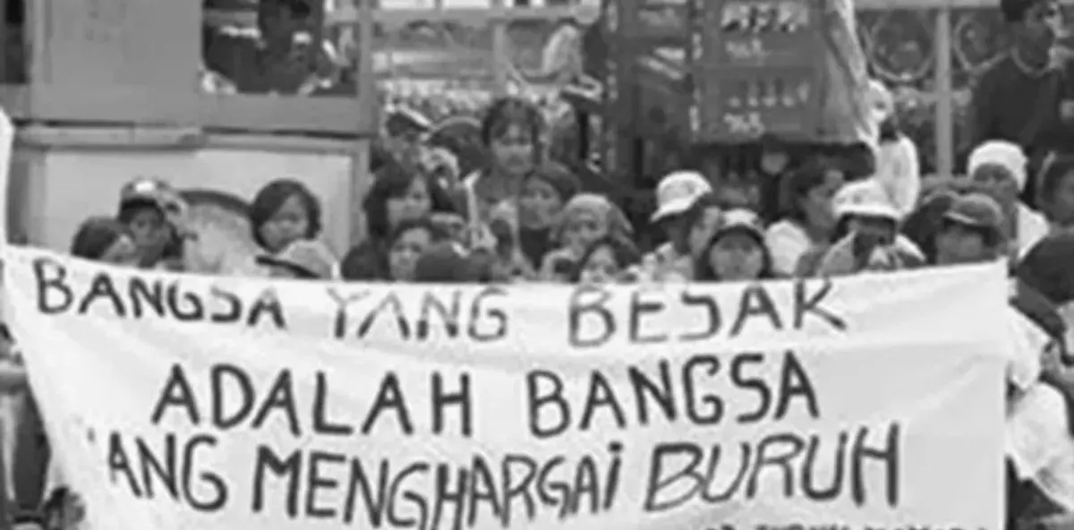 Ilustrasi. Asal usul dan sejarah peringatan Hari Buruh Internasional 1 Mei di Indonesia. (Sumber: Tangkap layar YouTube/video satu menit)