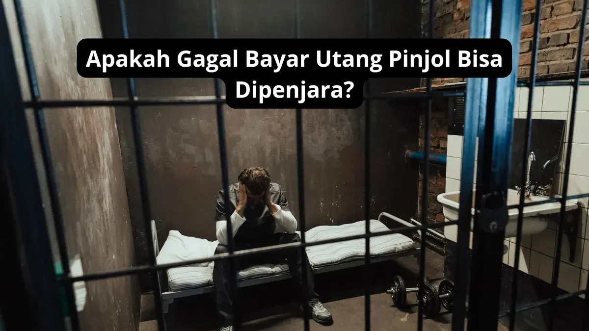 Apakah nasabah yang galbay utang pinjolnya bisa dipenjara?. (Canva)
