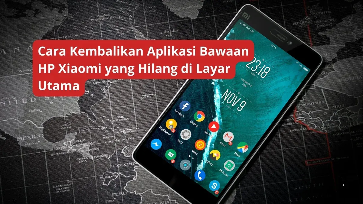 Cara kembalikan aplikasi bawaan HP Xiaomi yang hilang. (Canva)