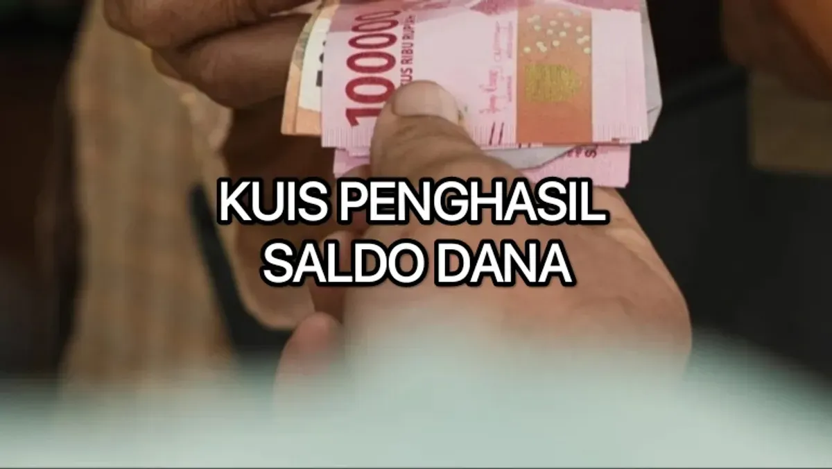 Kuis penghasil saldo DANA hari ini Senin 28 April 2025. (Canva)